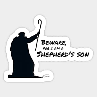 Shepherd's son Sticker